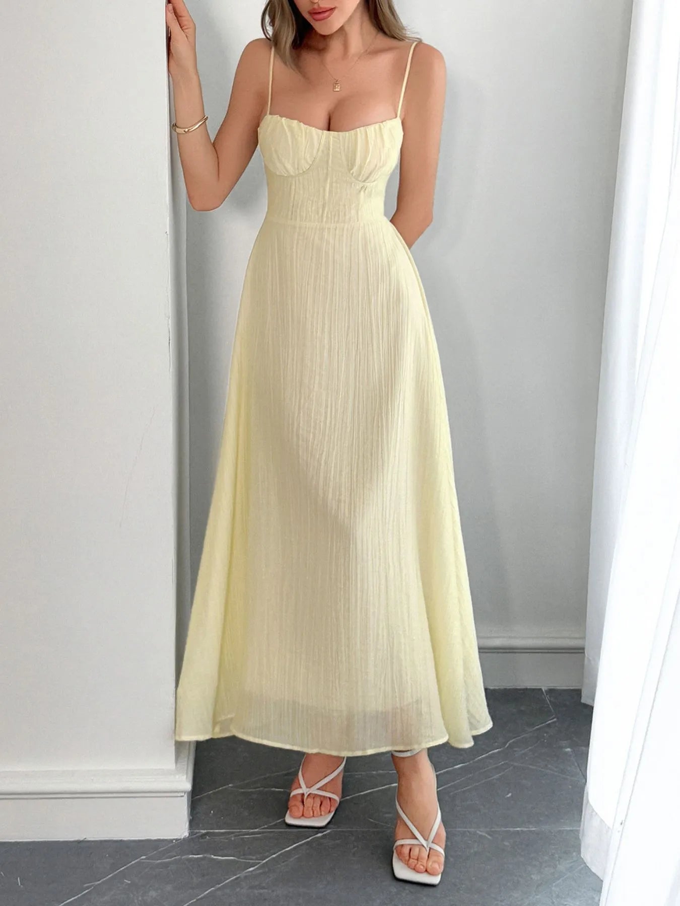 Sweetheart Neck Cami Dress