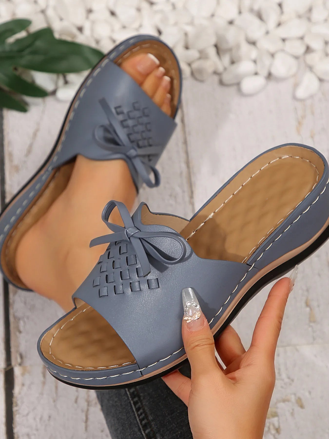 Bow Open Toe Sandals
