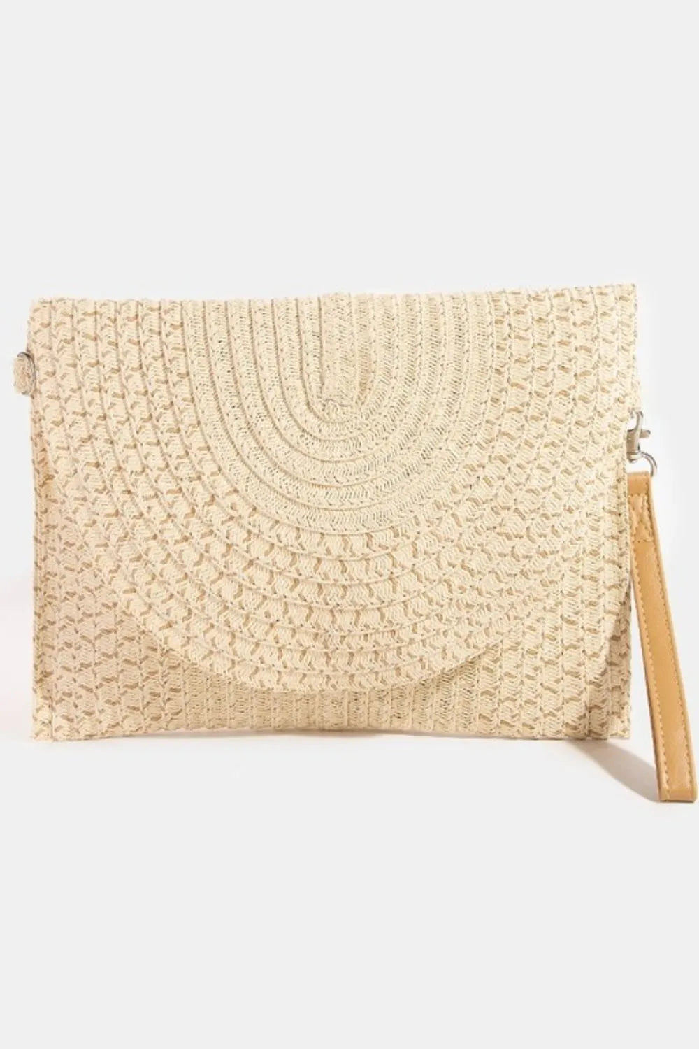 Fame Tight Woven Envelope Clutch Bag IV One Size