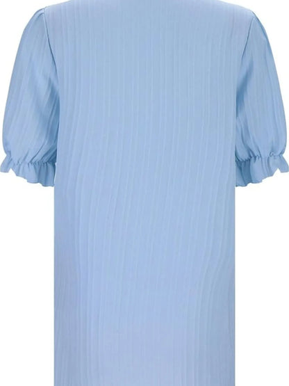 Full Size Lace Detail V-Neck Blouse Plus Size